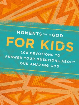 cover image of Moments with God for Kids